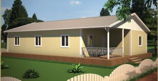 126 m² Prefabrik Ev